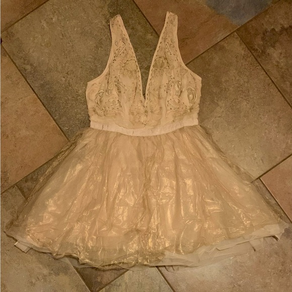 NWT FREE PEOPLE Deja Vu PARTY Mini DRESS HoCo HOMECOMING Hard To Find SOLD OUT - Picture 8 of 9